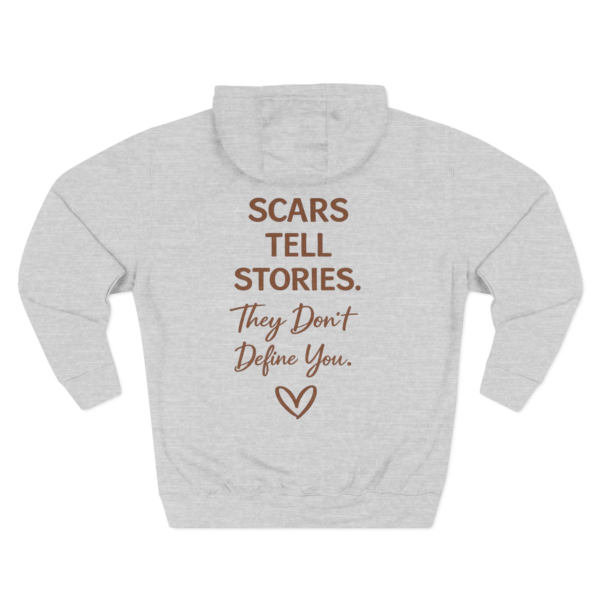 Scars Tell Stories Hoodie | NUCCI™ Beautifully Broken Collection