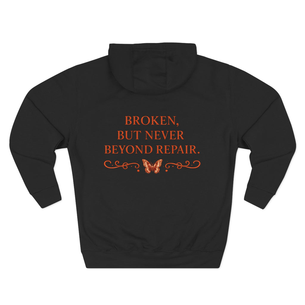 NUCCI™ Signature Butterfly Hoodie – Broken, But Never Beyond Repair