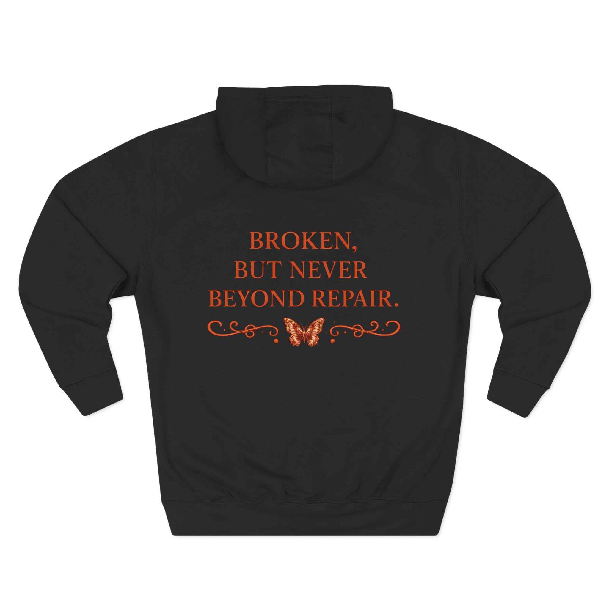NUCCI™ Signature Butterfly Hoodie – Broken, But Never Beyond Repair