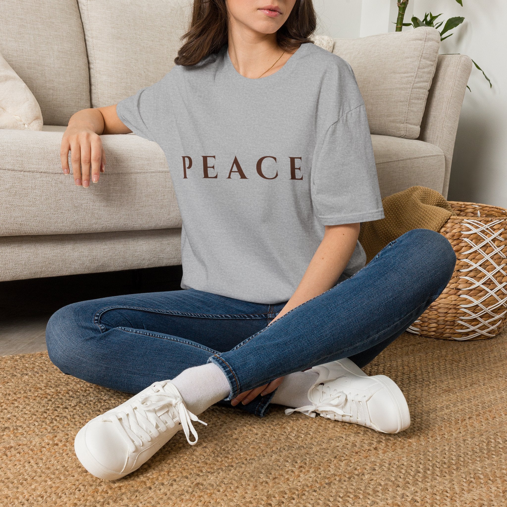PEACE T-Shirt — Minimal Everyday Tee