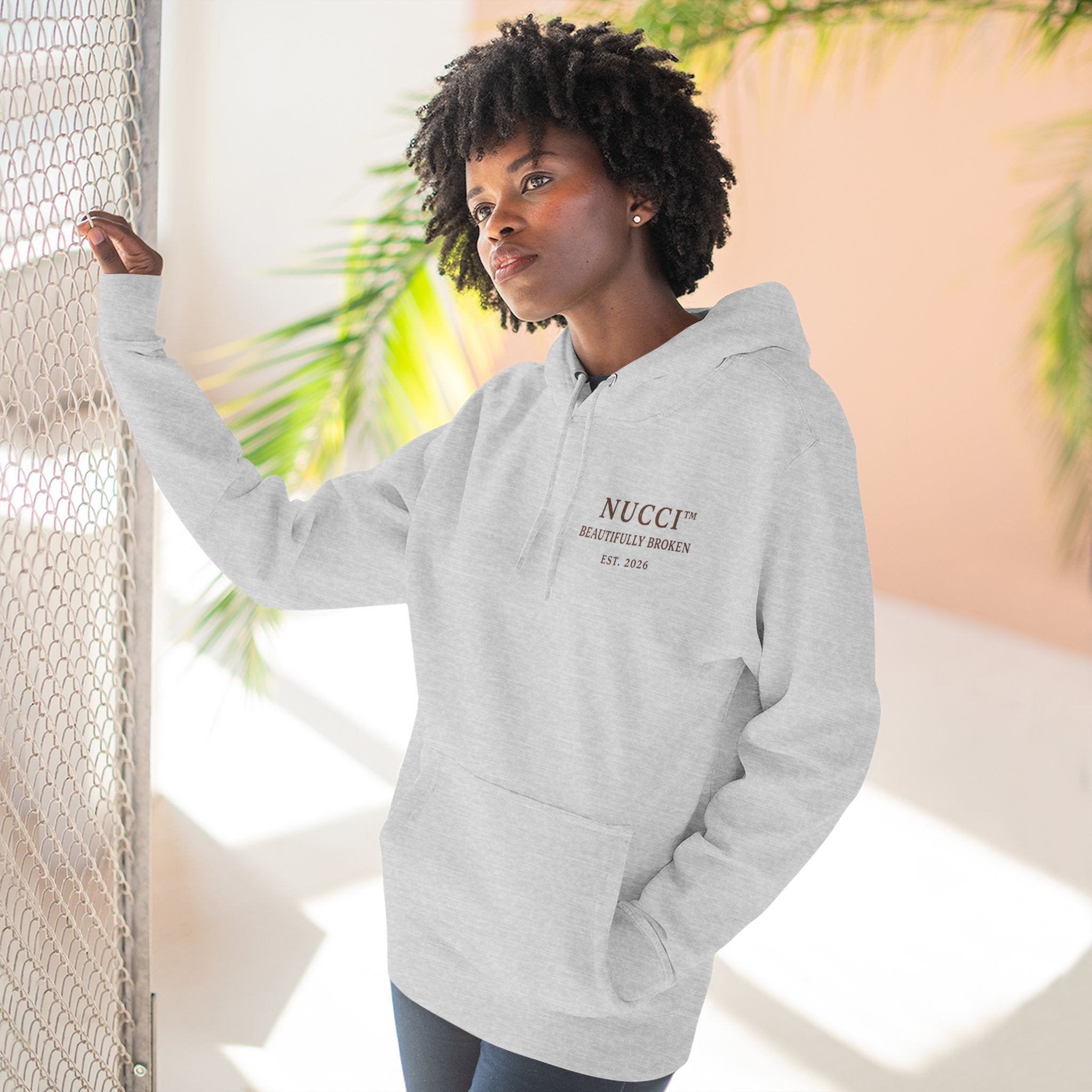Broken Not Defeated Hoodie | NUCCI™ Beautifully Broken Collection