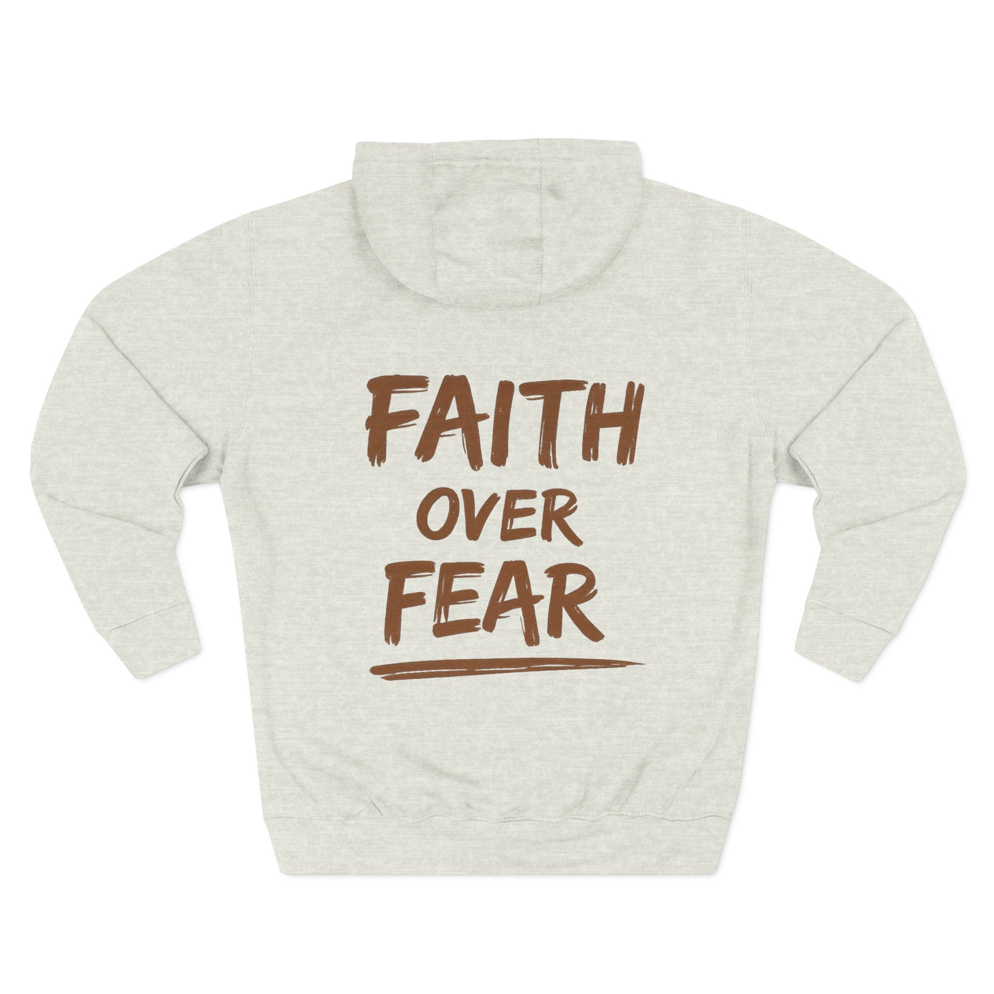 Faith Over Fear Hoodie | NUCCI™ Beautifully Broken Collection