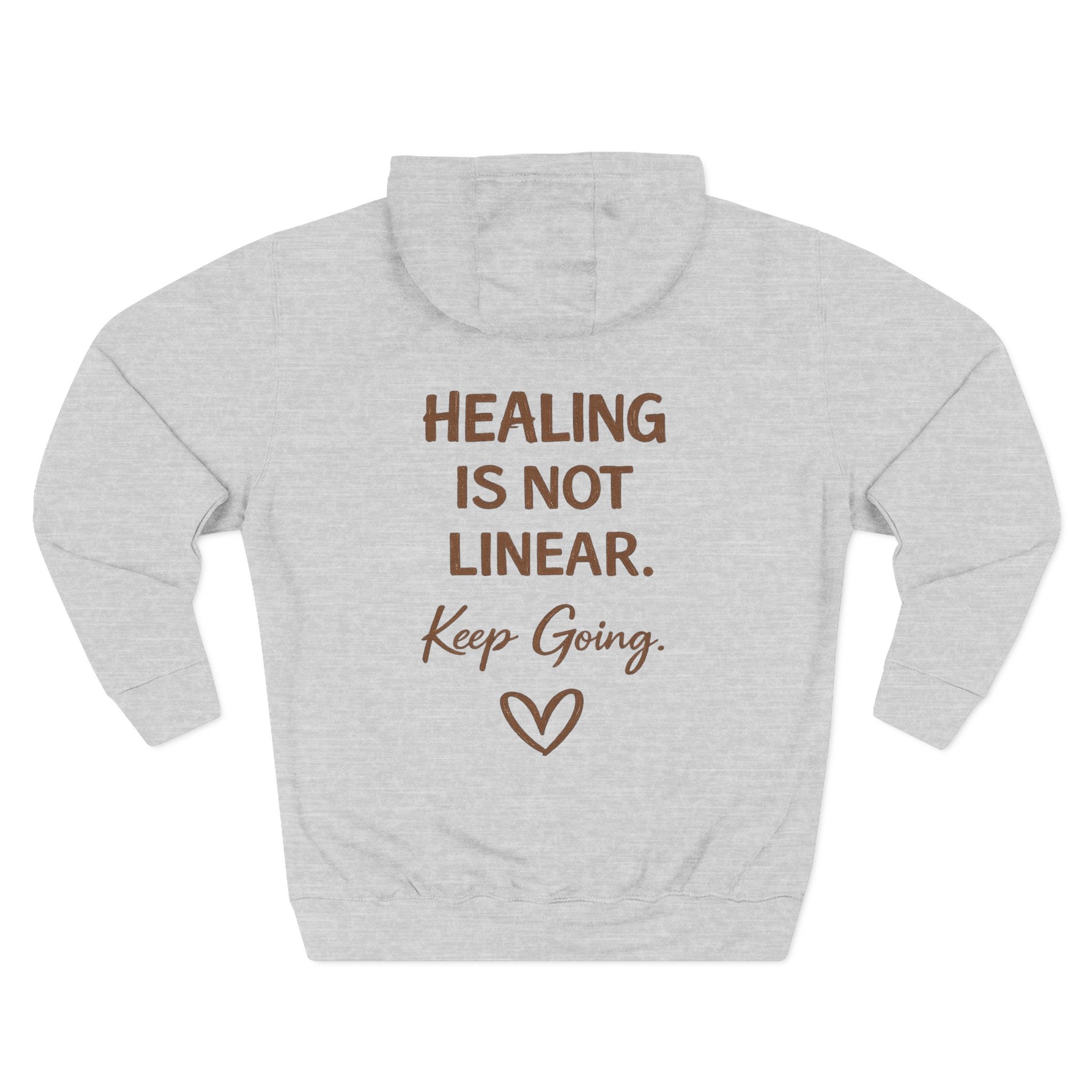 Healing Is Not Linear Hoodie | NUCCI™ Beautifully Broken Collection