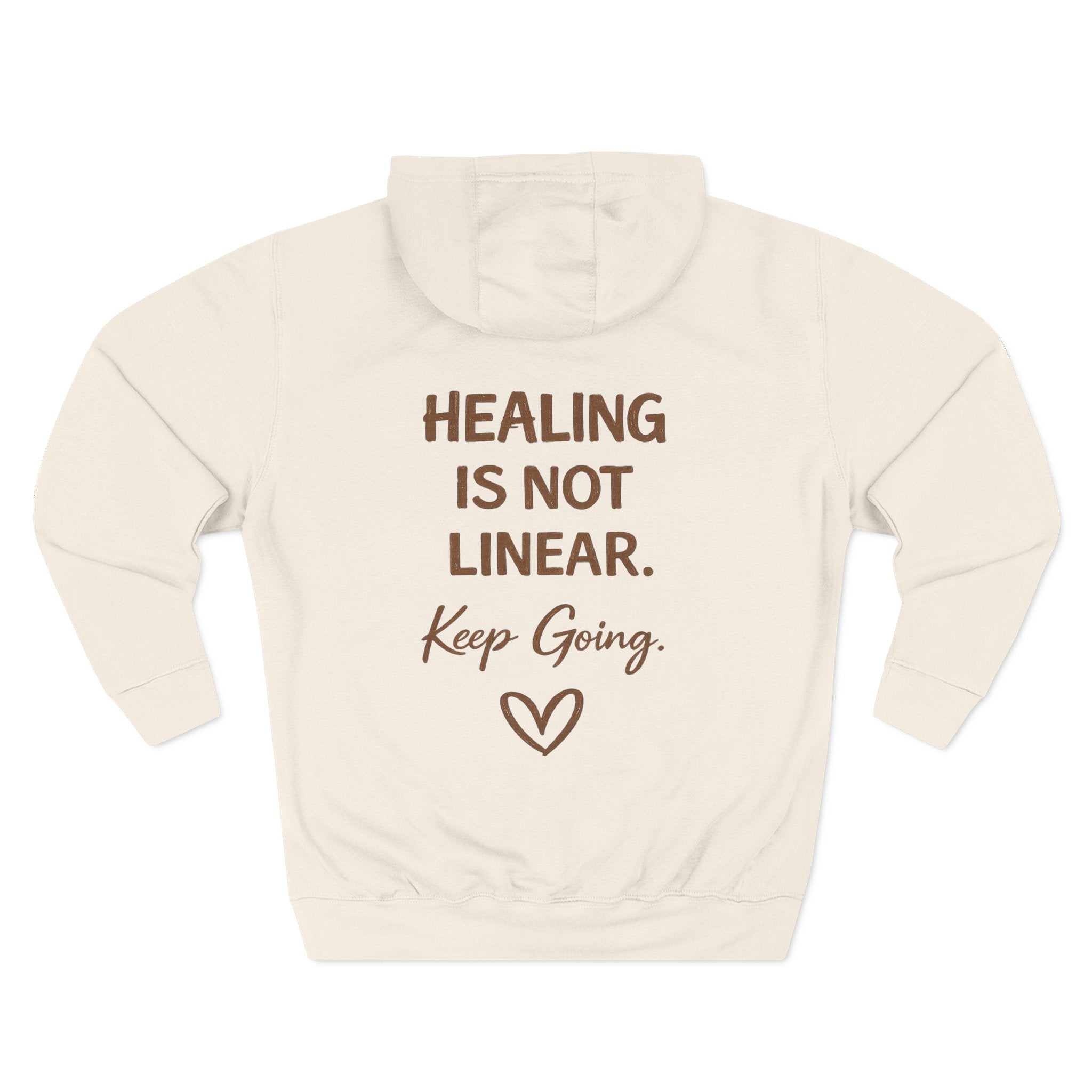 Healing Is Not Linear Hoodie | NUCCI™ Beautifully Broken Collection