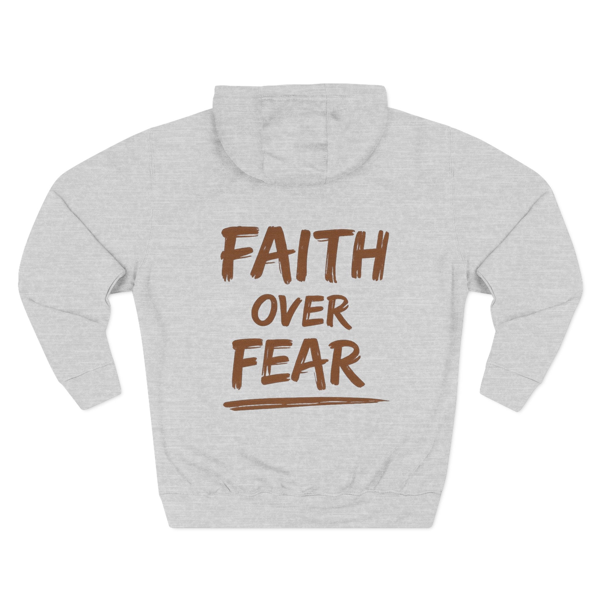 Faith Over Fear Hoodie | NUCCI™ Beautifully Broken Collection