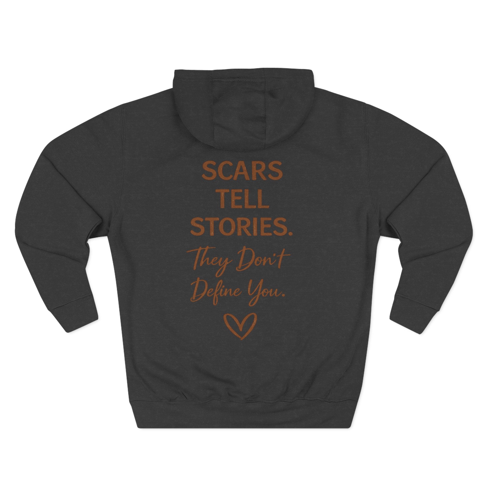 Scars Tell Stories Hoodie | NUCCI™ Beautifully Broken Collection