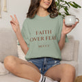Faith Over Fear T-Shirt — Mental Health & Healing Tee